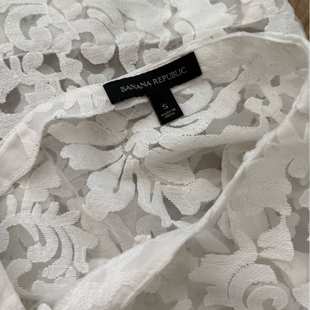 Banana Republic White Blouse - Picture 5 of 5